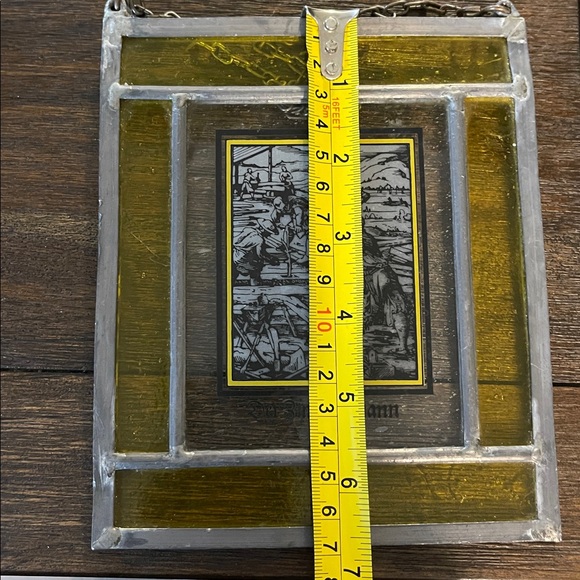 Vintage Stained Glass Decor - Picture 5 of 5